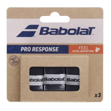 Imagem de Overgrip Babolat Pro Response Com 03 Unidades Preto