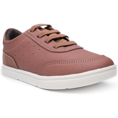 Imagem de Tênis Infantil Klin Casual Flyer Menino - Marrom - 25