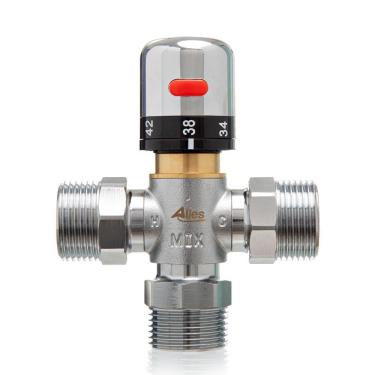 Imagem de Válvula Termostática Reguladora De Boiler/solar 1pol H2alle