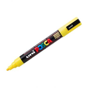 Imagem de Marcador Multiuso Uni Posca Marker 2.5mm - Mitsubishi Amarelo