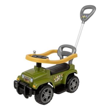 Imagem de Carrinho Jip Jip Passeio Infantil Verde Militar - Maral