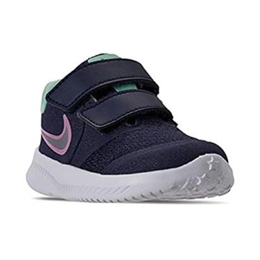 Imagem de Nike Tênis infantil Star Runner 2 (TDV), Azul-marinho/rosa/azul-petróleo, 5 Toddler