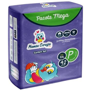 Imagem de Fralda Mamãe Coruja Mega P - 42 Unidades
