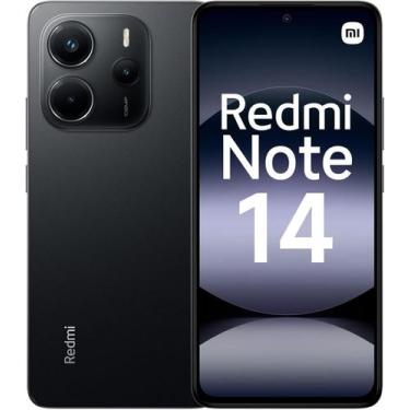 Imagem de Xiaomi Redmi Not 14 128GB / 6GB de RAM, Preto, Camera 108 Mpx, Bluetoo