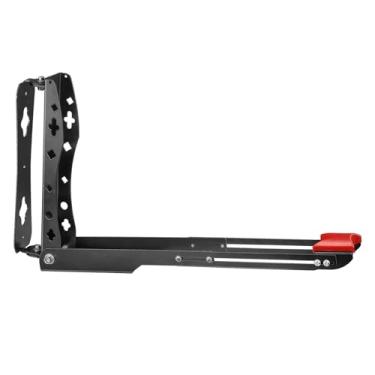 Imagem de oshhni Suporte de bicicleta para garagem, montagem na parede, para rodas de 24 a 29 polegadas, suporta até 30 kg, suporte de bicicleta resistente e
