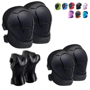 Imagem de Conjunto de equipamentos de proteção: joelheiras e cotoveleiras CKE pa