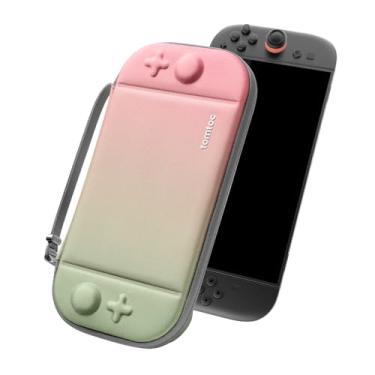 Imagem de tomtoc Estojo Fino para Nintendo Switch 2 Modelo 2025, Case Rígido Protetor com 12 Espaços para Cartuchos de Jogos, Armazenamento Portátil para Viagem, com Patente Original e Proteção Completa