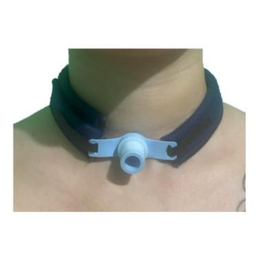 Imagem de Fixador Para Traqueostomia Adulto Azul - IdealFix Saúde
