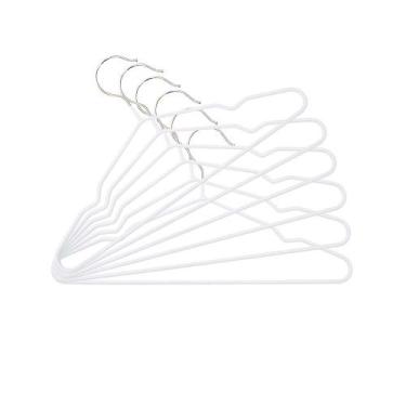 Imagem de Kit Cabide Infantil Soft Touch Branco - MOR