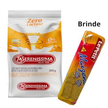 Imagem de Leite em Pó Integral Zero Lactose La Serenissima + Biscoito