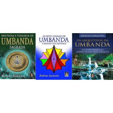 Imagem de KIT 3 LIVROS Doutrina e teologia de Umbanda sagrada + As Sete Linhas d