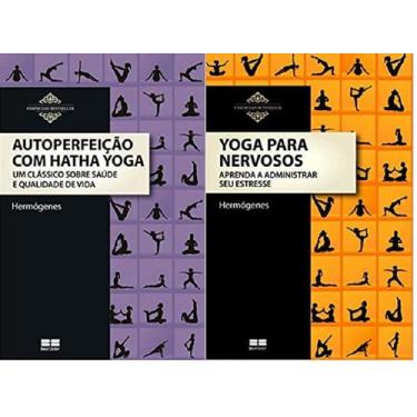Imagem de KIT 2 LIVROS HERMOGENES Autoperfeição com Hatha Yoga + Yoga para nervo