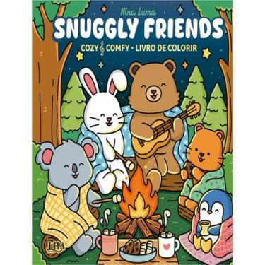Imagem de Snuggly Friends Cozy Comfy Livro De Colorir Convencional - LPM EDITORE