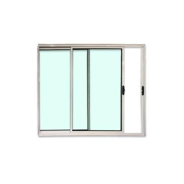 Imagem de Janela 2 Folhas Branco 100x120 Linha 18 Esmeralda