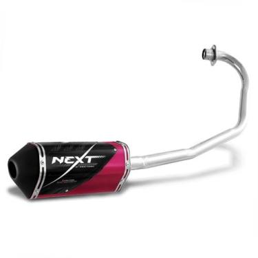 Imagem de Escapamento pro tork next fazer 250 2010/17, ROSA, Único