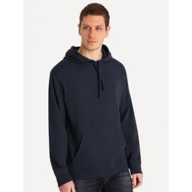 Imagem de Moletom Ellus Masculino Hoodie Basico Easa Azul Marinho-Masculino