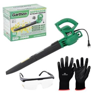 Imagem de Assoprador De Folhas Na Luz Para Limpar Quintal Jardim - Garthen