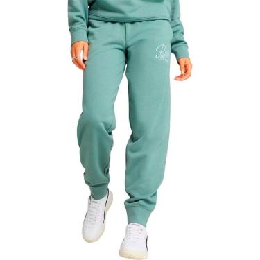 Imagem de Calça Puma Moletom Ess Script Comfort Feminina-Feminino