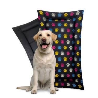 Imagem de Colchonete Pet Cama Confortável Com Zíper Lavável Fundo Impermeável G 