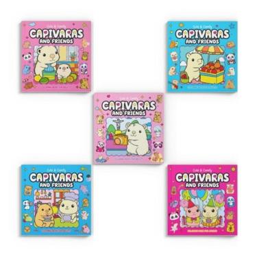Imagem de Combo Cute & Comfy Capivaras And Friends - Kit Com 5 Livros