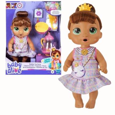 Imagem de Boneca Baby Alive Morena Festinha Do Chá Faz Xixi 3+ Hasbro