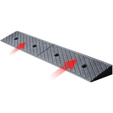 Imagem de Rampas De Carga De Borracha,rampa De Degrau Duro De 100 * 15 Cm,rampa De Meio-fio De Calçada Para Serviço Pesado,rampa De Calçada Na Calçada,rampas De Meio-fio Para Doca De, 100 * 17 * 9cm