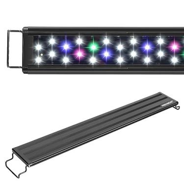 Imagem de AQUANEAT Luz de aquário LED espectro completo para tanque de peixes de 30 cm a 40 cm Luz de água doce Multicolorida