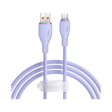 Imagem de Cabo USB Tipo C Baseus - Carregamento Rápido para Realme, Huawei, Sams