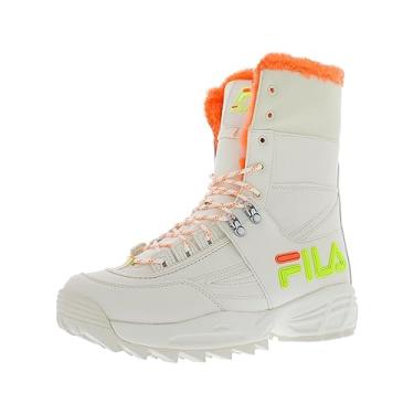 Imagem de Fila Tênis feminino Disruptor II, Gardênia/laranja/amarelo seguro, 38
