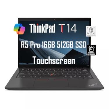 Imagem de Lenovo ThinkPad E14 Gen 4 35.6 cm FHD Touchscreen (Intel Core i5-1235U, 16GB RAM, 512GB SSD, 10-Core Beat i7-1165G7) Business Laptop, retroiluminado, FP, 1080P Webcam, moldura estreita, Win 11 Pro