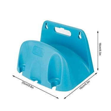 Imagem de KIMISS Cabide de Cano de Mangueira Montado na Parede - Suporte de Armazenamento de Mangueira para Casa, Jardim, Estufa e Muito Mais - Segura até 20m de 1/2 Polegada de