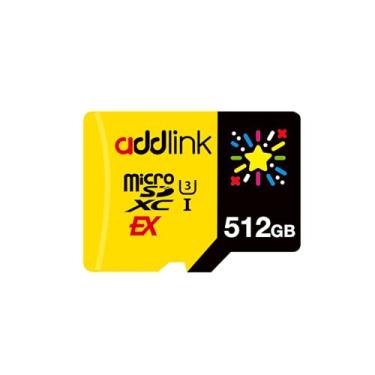 Imagem de addlink Cartão expresso microSD para jogos TurboPlay de 512 GB, UHS-I, C10, U3, V30, Full HD, 4K, cartão de memória de até 880/750 MB/s, NintendoSwitch 2, ROG Ally, Steam Deck, dispositivo de jogos