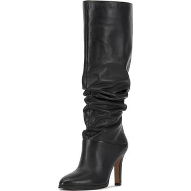 Imagem de Vince Camuto Bota feminina Sorina na altura do joelho, Preto, 42
