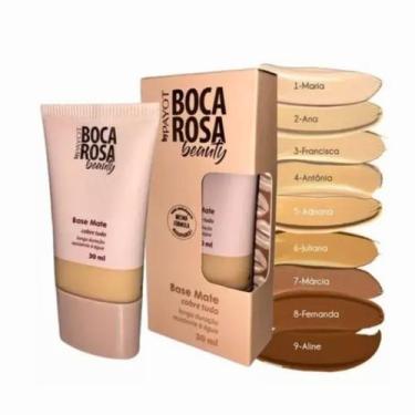 Imagem de Boca Rosa Payot Base Mate Liquida Cobre Tudo Líquida 30ML, 03 Francisc