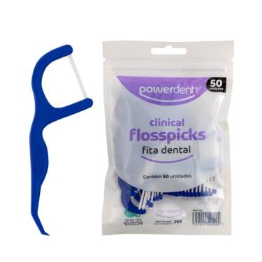 Imagem de Floss Picks Adulto com 50 unidades Powerdent