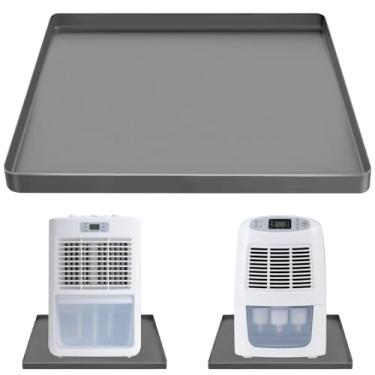 Imagem de Tapete de silicone para refrigerador de água, 60 cm x 40 cm, tapete antiderrapante para resfriador de água com borda elevada para protetor de piso, tapete dispensador de água para a maioria dos