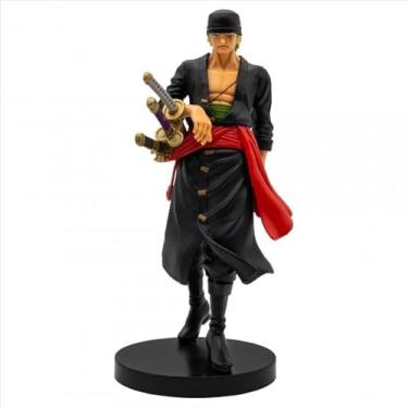 Imagem de Banpresto Roronoa Zoro One Piece Collectible Action Figure - The Shukko Special 17 cm, BP89662P, Multicoloured, Optima for Anime Fans