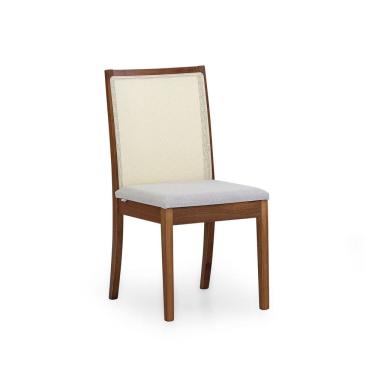 Imagem de Cadeira para Sala de Jantar Desmontável Alice Amendoa