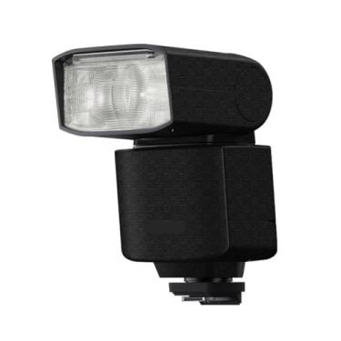 Imagem de Para Sony HVL-F46RM Câmera Flash Strobe Skin Vinil Wrap Film Protetor Adesivo Protetor Revestimento Acessórios de Fotografia HVL-F46RM (Armor Fiber Black)