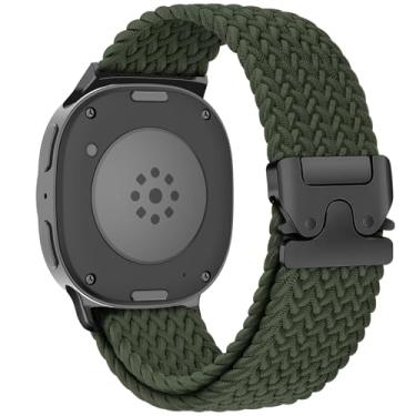 Imagem de Pulseiras trançadas para Samsung Galaxy Watch 8 de 40 mm e 44 mm/8 Classic de 46 mm, feminino/masculino, pulseira esportiva de paraquedas com um clique sem lacunas para Samsung Galaxy Watch 8 Classic