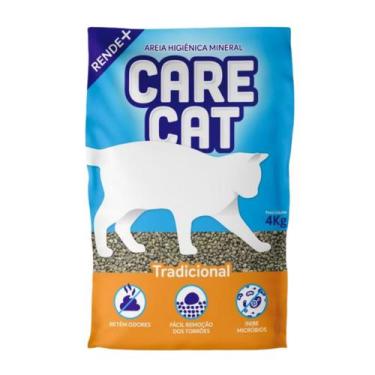 Imagem de Areia Higiênica Care Cat tradicional 4 kg - Soleminas