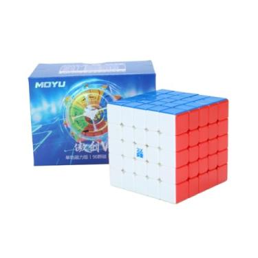 Imagem de Cuberspeed Moyu Aochuang V6 5X5 Cubo sem adesivo Moyu Aochuang V6 Magnético Flagship 5x5x5 Speed Cube (Trilha Única)