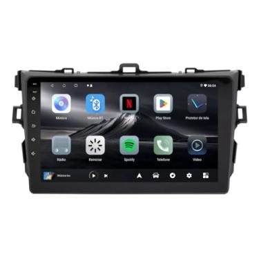 Imagem de Central Multimídia Corolla 2008 2009 2010 2011 2012 2013 Adak G2 Tela de 9" QLED 2GB de RAM 64GB Android Auto e Carplay + Câmera de ré - PLAY-2964/G2
