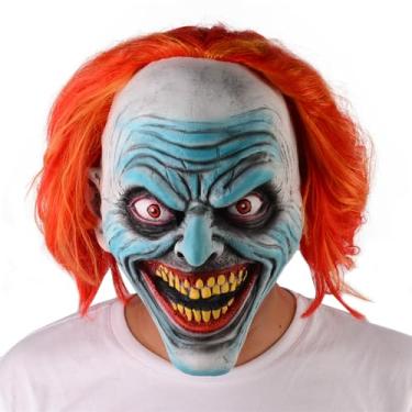Imagem de Voyiparty Máscara De Palhaço Halloween, Assustador E Maligno, Máscaras Assassinos Do Terror, Acessórios Cosplay Para Adultos