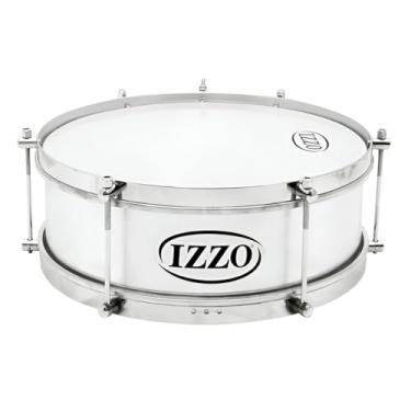 Imagem de CAIXA REPIQUE 14 POL X 10 CM C/PELE LEITOSA P0 ALUMINIO IZZO