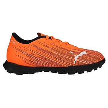 Imagem de Puma - Juniors Ultra 4.1 Tt Shoes, Size: 12 M US Little Kid, Color: Shocking Orange/Puma Black