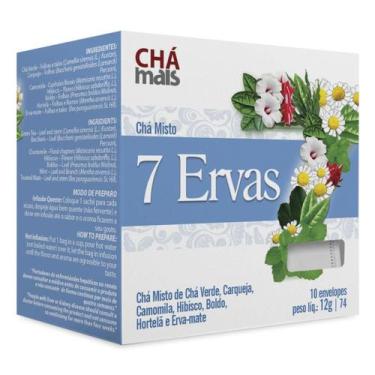 Imagem de Chá 7 Ervas Cx10 Sachês De 1,2G - Clinicmais