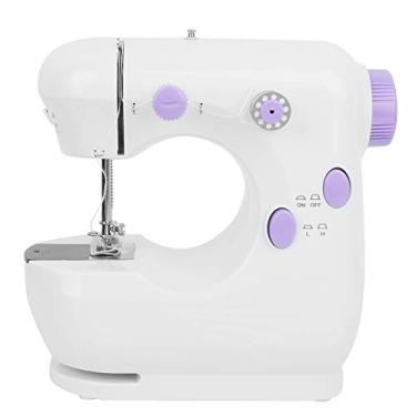 Imagem de Acouto Máquina de Costura Elétrica Doméstica-equipamento Multifuncional de 2 Velocidades Com Iluminação Embutida e Cortador de Roscas para Projetos de Bricolage (Plugue nos EUA)