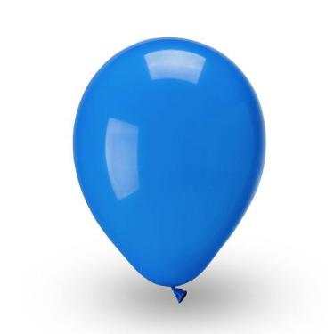 Imagem de Balao Liso 5 Azul C/50 Picpic - PIC PIC