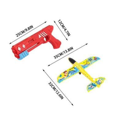 Imagem de Espuma de ejeção Avião Brinquedo infantil Lançamento Avião Artilheiro 
